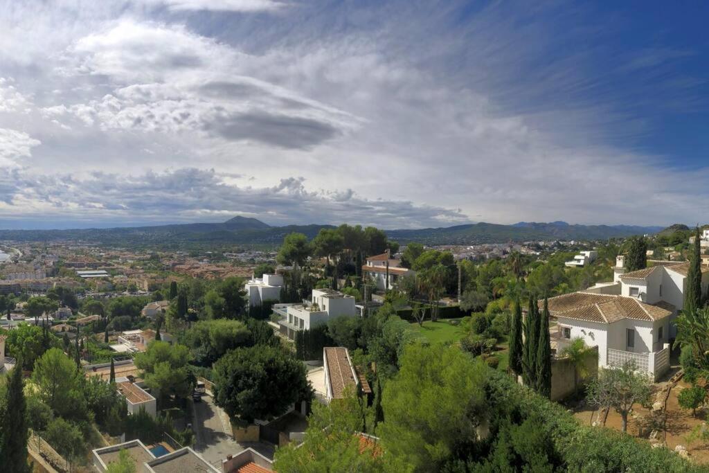 Peaceful Oasis In Javea Villa With Sea Views And Pool Kültér fotó