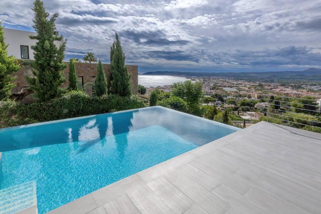 Peaceful Oasis In Javea Villa With Sea Views And Pool Kültér fotó