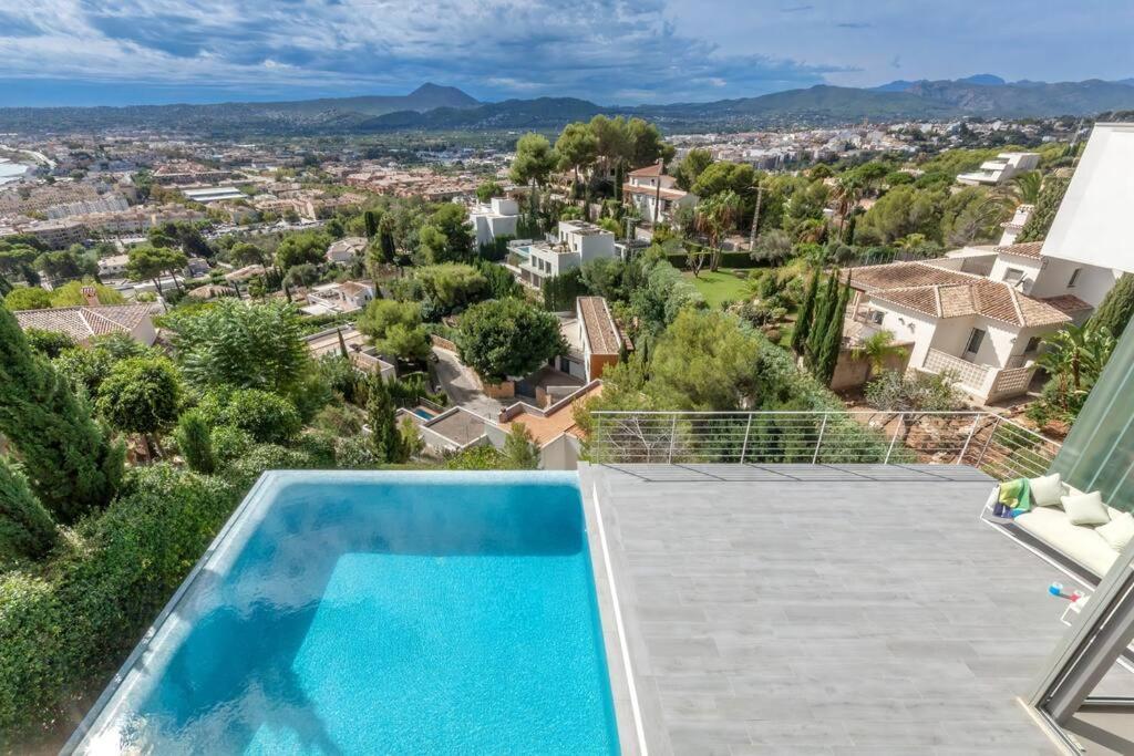 Peaceful Oasis In Javea Villa With Sea Views And Pool Kültér fotó