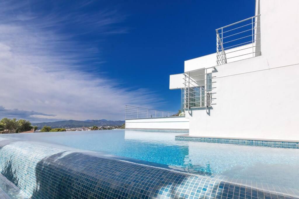 Peaceful Oasis In Javea Villa With Sea Views And Pool Kültér fotó