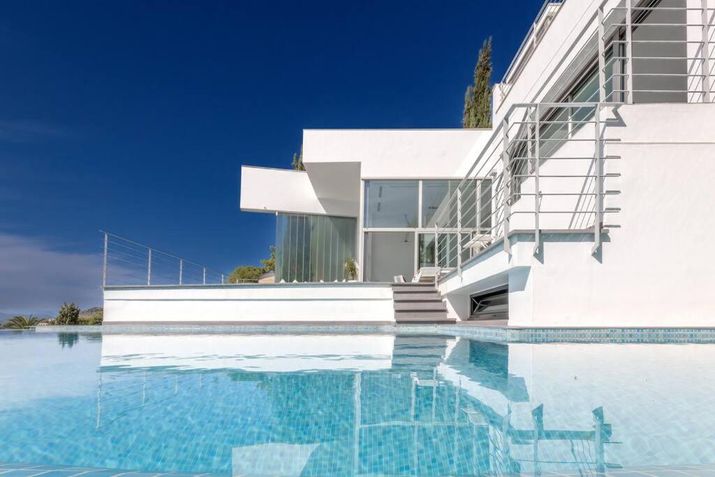 Peaceful Oasis In Javea Villa With Sea Views And Pool Kültér fotó